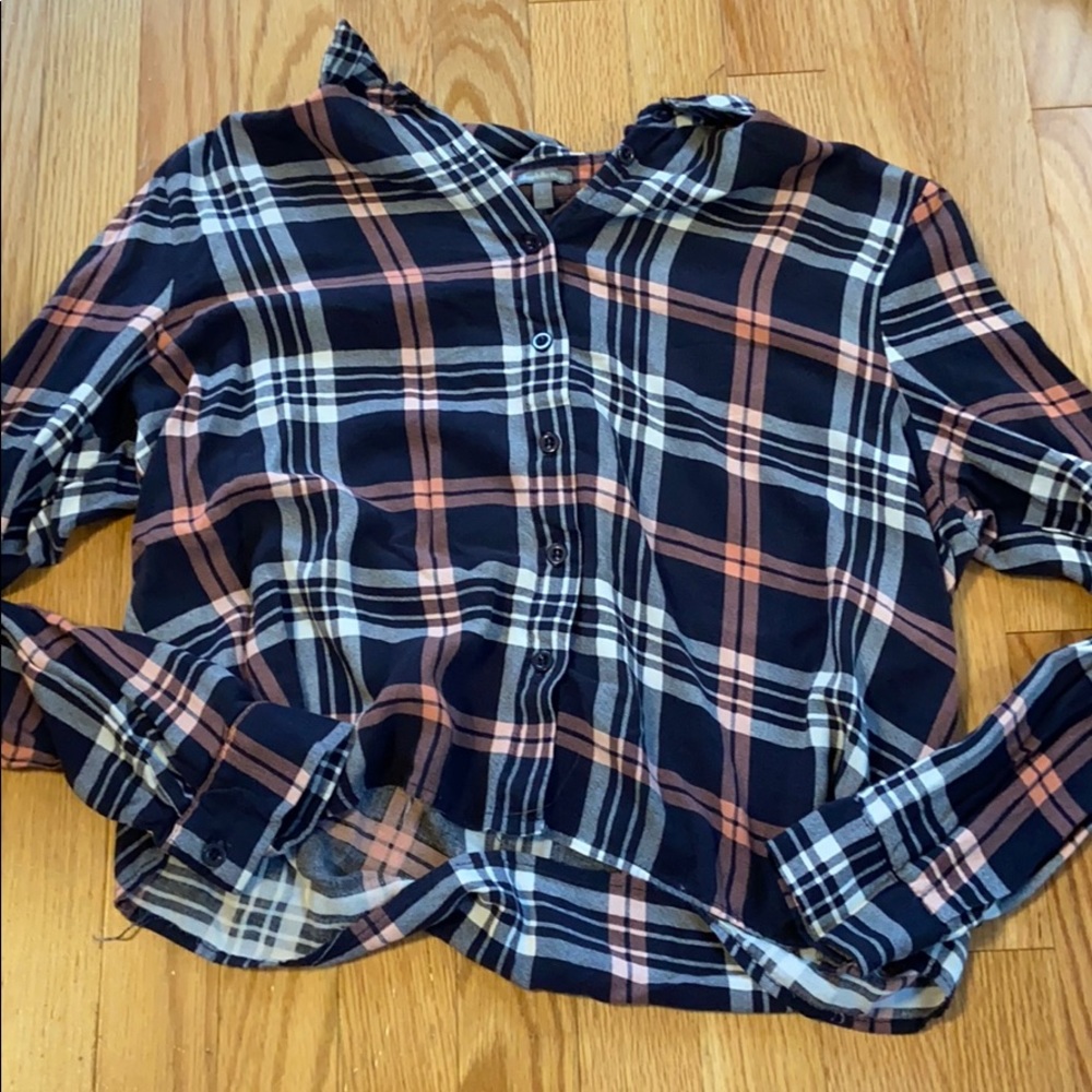 Please Cropped Shirt